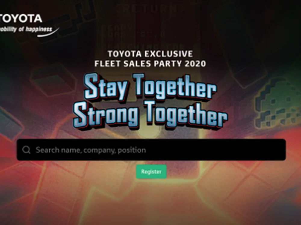 TOYOTA Mobility of Happiness Registration